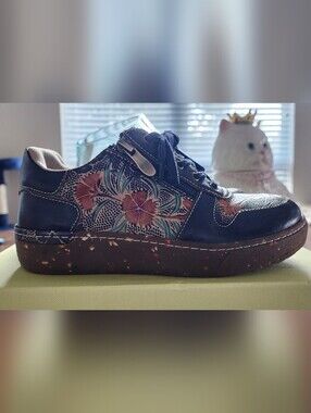 L'ARTISTE SINCERITY SNEAKERS NAVY/MULTI